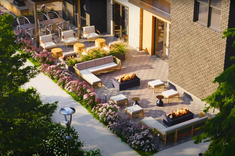 Estoria Outdoor Patio Space