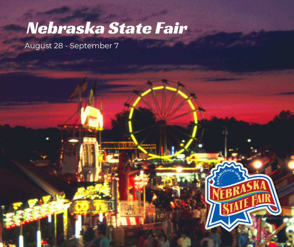 Nebraska State Fair August 28 - September 7