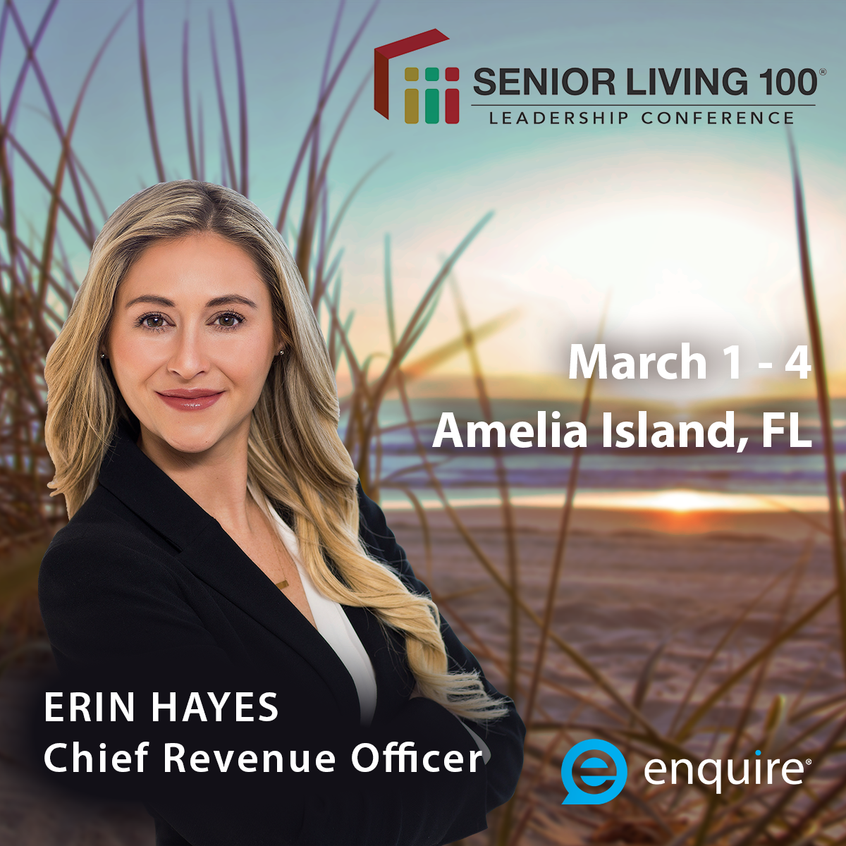 Meet with Enquire at Senior Living 100